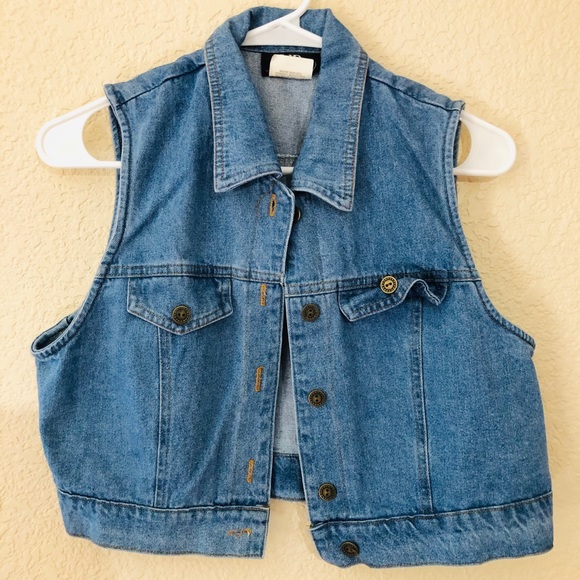 VB Exclusive Half Sleeve Jean Jacket - Picture 1 of 5